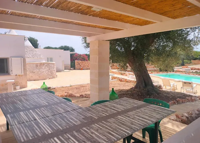 别墅 I Trulli Di Silvia 切列梅萨皮卡